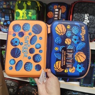 Ready Stock~Slightly Flawed Australian Children's Pencil Case Smiggle Pencil Case Cartoon Stationery Box Large Size Multifunctional Zipper Pencil Case Student