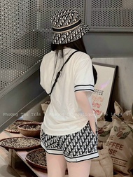 [ Voucher 50k Freeship Max 0 đồng toàn quốc ] BỘ CỘC ĐÙI HỌA TIẾT IN TRÀN CHO NỮ. SET SHORT KÈM ÁO T