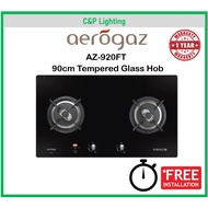 Aerogaz 90cm Cooker Hob Gas Stove 2 Burner with Timer AZ-920FT