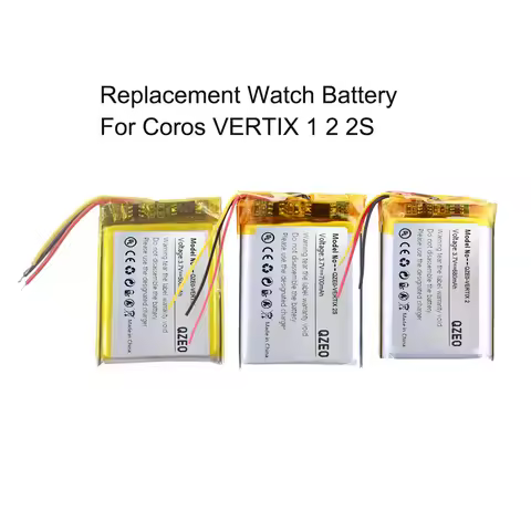 Replacement Smart Watch Battery For Coros VERTIX 1 2 2S