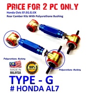 Honda Civic EF.EG.EJ.EK Rear Camber Kits - HONDA AL7