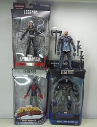 Marvel Legends 蜘蛛俠 Black Cat、Miles Morales、War Machine