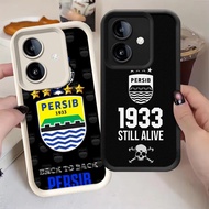 G-63 Persib Casing for Realme 14 14T 14X 9i C35 C31 Narzo 50A 5G Black and WhitePrime