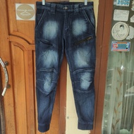 Jogger Denim Next Workerz Field Core Jeans Pants Blast Size 29-31