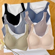 ** 32wardrobe Banniang-Super Soft Q Seamless No Steel Ring Soufflé Underwear 2168 j bra