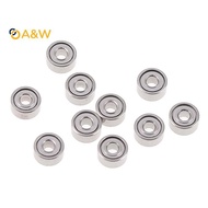 A&W 10Pcs 681XZZ 1.5x4x2mm open miniature bearings ball mini hand bearing spinner