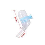 Hamster vacuum water dispenser 60ml can be hung in a cage small pet rabbit guinea pig automatic water dispenser