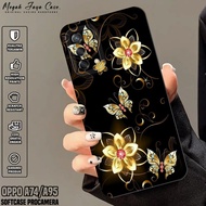 Softcase Oppo A74 / A95 4G - Case Oppo A95hp / A74 4G Motif KP - Silicone Oppo A95hp - Oppo A74hp - 