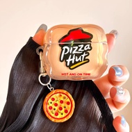 Simulation pizza with pendant suitable for airpods4 protective case airpodspro3 protective case, new