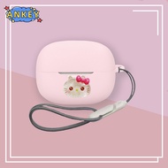 Case for Vivo Buds Air3 / TWS Air3 /TWS A4 / IQOO TWS Air3Pro Case Earphones Premium Silicone Cute C