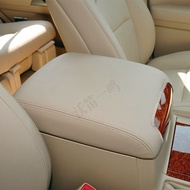 Central Armrest Box Cover for Toyota Land Cruiser LC100 08-20 Handrest Protection Leather Case Car I