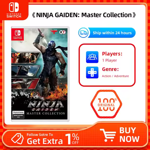 Nintendo Swtich - NINJA GAIDEN : Master Collection - Game Deals Games Cartridge Physical Card