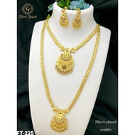 Indian gold plated combo jewellery