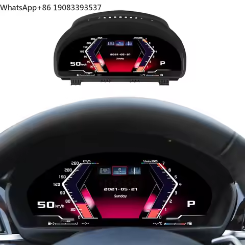 12.3'' LCD Dashboard Speedometer F10 Digital Cluster for BMW F10 F11 F20 F22 F25 F26 F30 F34 F48 F40