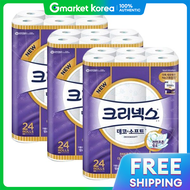 Kleenex Deco & Soft 3-Ply (108mm X 35m) 24 Rolls x 3 Packs