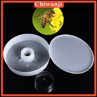 [Chiwanji] 1PCS Round Bee Water Feeder Beehive Entrance Honeybee Hive Drinking Bowl for