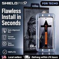SHEIDLPRO quick installation screen protector for tecno CAMON 30S 40 PRO 4G 5G Privacy HD CLEAR Full