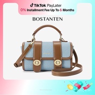 BOSTANTEN Cambridge Bag Women Handbag Crossbody Beg Tangan Wanita Leather