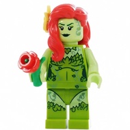 LEGO SH1086 DC Comics Super Heroes Batman 76300 : Poison Ivy Minifigure - Lime Outfit, Yellowish Gre