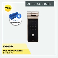 Yale YDD424+ Fingerprint Deadbolt Digital Door Lock (FREE Yale Link Bluetooth Module)