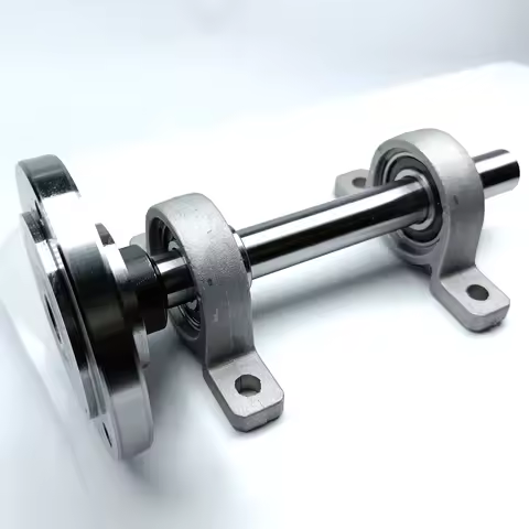 M14x1mm M14 Spindle Thread Chuck Flange Back Plate Base Adapter Bearing Shank Arbor Fit K11-80 K12-8