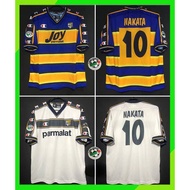 "Retro" 01-02 Parma home game 02-03 Parma away game Thai version top quality NAKATA #10 AAA