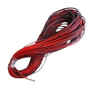 22 AWG Silicone Wire Cable 100 Cm Black - Black Cable