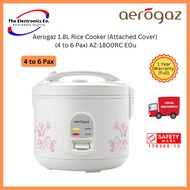 Aerogaz 1.8L Rice Cooker (Attached Cover)  (4 to 6 Pax) AZ-1800RC EOu