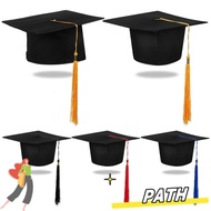 PATH Graduation Hat, 2024 Happy Graduation Degree Ceremony Mortarboard Cap, University High School Graduation Season University Academic Hat