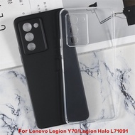 Lenovo Legion Y70 Legion Halo L71091 Phone Case Shell Soft TPU Silicone Black Protective Cover