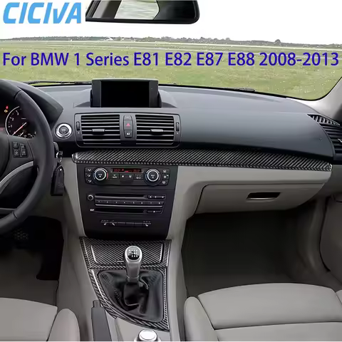 For BMW E81 E82 E87 E88 1 Series Interior Accessories 2008-2013 Gear Shift Knob Dashboard AC Outlet 