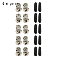 Ronyme 5x Jump Rope Adjustable Screws With End Cover For Skipping Cable Workout