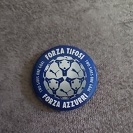 Vintage Forza Tifosa Forza Azzurri Pin batch