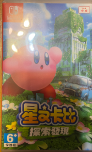 NS二手遊戲片-星之卡比探索發現