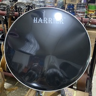 Black Harrier Drum Mica Head 24" (61cm) Original Harrier 24 inch Bass Drum Skin Membrane/