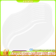 100Pcs Transparent Plastic Hairspray Shield Mask Eye Face Protector Salon Hair Cut Face Protection S