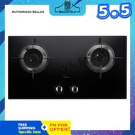 Midea 2 Burner Built-In Glass Gas Cooker Hob MGH-76Q60B