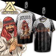 เสื้อกีฬาพิมพ์ลาย Zone A รุ่น อย่าเรียกว่าBoss  ใส่สบายระบายอากาศได้ดีไม่แนบเนื้อเวลาเหงื่อออกใส่ได้