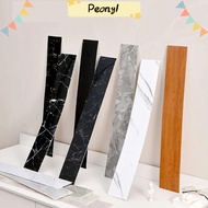 PDONY Skirting Line, Living Room Windowsill Floor Tile Sticker, Home Decor PVC Marble Grain Waterproof Corner Wallpaper