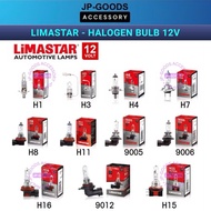 Limastar 12Volt H1 H3 H4 H7 H8 H11 H15 H16 9005 9006 Headlight Halogen Bulb Mentol Lampu Foglamp Car