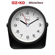 AZKO Arthome 9 cm Petite Alarm Clock - Black Alarm Clock Waker Clock Digital Alarm Clock Bedroom Dec