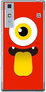 YESNO AKYV37-PCCL-201-N226 One-Piece Set, Red (Clear) / for Qua Phone KYV37/au AKYV37-PCCL-201-N226