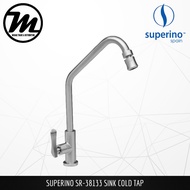 SUPERINO Single Spout Pillar Sink Tap SR38133