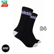 Oldschool Socks - Black 0ASIS Band Motif Music Socks - Kubigasocks - B4