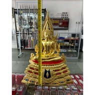 2563 Phra Buddha 7” Chinnarai Wat Yai Phitsanulok 7寸金哪叻佛祖金身，编号492(9x13寸高)最美丽的佛陀成功佛。