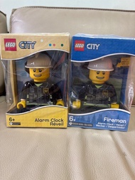 LEGO CITY Fireman Alarm Clock $250 each