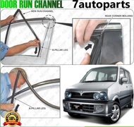 Original Spec Perodua Kenari door Glass Run channel Getah Pintu Cermin