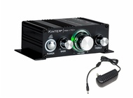 Kinter ma170 2-channel auto home cycle arcade DIY 2x18 W  amplifier bass treble RCA input audio  amp