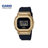 Casio G-Shock Women Black x Gold Series GM-S5600GB-1 Black Resin Band Sports Watch