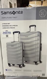 Samsonite Amplitude 2.0行李箱兩入組 硬面 灰色